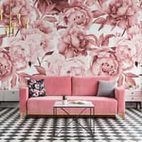 Soft Rose Floral Delicacy Wallpaper Mural 1