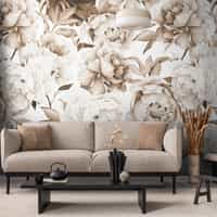 Soft Rose Floral Delicacy Wallpaper Mural 1