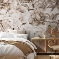 Soft Rose Floral Delicacy Wallpaper Mural 2
