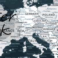 Stylish Geographical World Atlas Map Wallpaper Mural 5