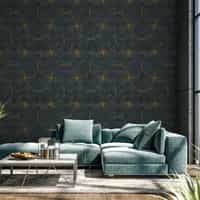 Geometric Circles Deluxe Wallpaper Mural 3