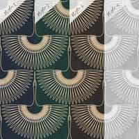 Japanese Crane Harmony Pattern Wallpaper Mural 5