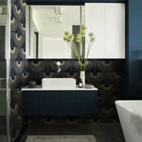 Japanese Crane Harmony Pattern Wallpaper Mural 2