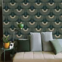 Japanese Crane Harmony Pattern Wallpaper Mural 2