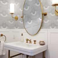 Japanese Crane Harmony Pattern Wallpaper Mural 2