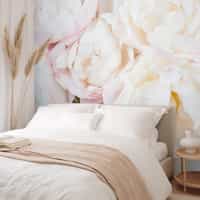 Soft Blushing Peony Wallpaper Mural 4