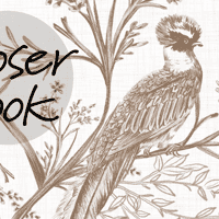 Chinoiserie Bird and Blossom Pattern Wallpaper Mural 4
