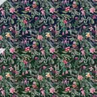 Exquisite Midnight Garden Bloom Wallpaper Mural 5