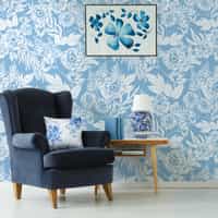 Elegant Watercolor Peony Pattern Wallpaper Mural 2