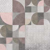 Abstract Soft Cement Geometric Wallpaper Mural 4