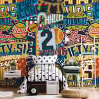 Sport Collage Championship Wallpaper Mural 4