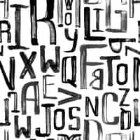 Artistic Graffiti Alphabet Wallpaper Mural 7