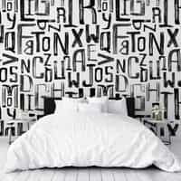 Artistic Graffiti Alphabet Wallpaper Mural 4