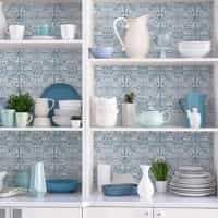 Elegant Moroccan Tile Pattern Wallpaper Mural 2