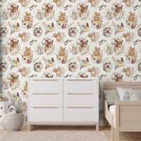 Enchanted Forest Animals Wallpaper Mural 3