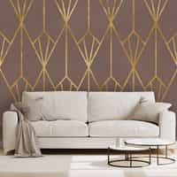 Elegant Art Deco Geometric Wallpaper Mural 3