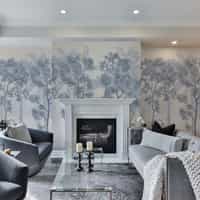 Tranquil Dawn Forest Wallpaper Mural 2