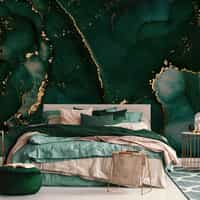 Abstract Elegant Veined Marble Wallpaper Mural 2