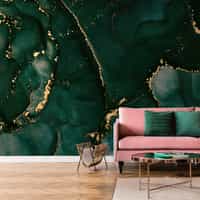 Abstract Elegant Veined Marble Wallpaper Mural 3