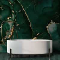 Abstract Elegant Veined Marble Wallpaper Mural 4