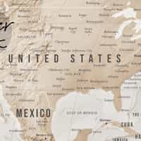Global Geographic World Map Wallpaper Mural 4