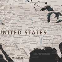 Classic Dark Tones World Wallpaper Mural 7