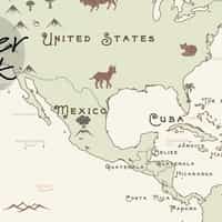 Safari Adventure World Map Kids Wallpaper Mural 4