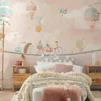 Cute Animal Convoy with Hot Air Balloons 3