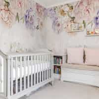 Elegant Pastel Peony Floral Wallpaper Mural 3