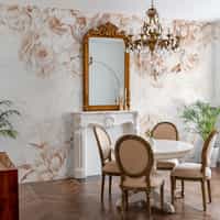 Elegant Pastel Peony Floral Wallpaper Mural 3