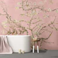 Van Gogh Almond Blossom Oil Paint Wallpaper Mural 3