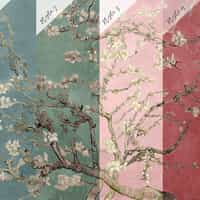 Van Gogh Almond Blossom Oil Paint Wallpaper Mural 4