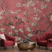Van Gogh Almond Blossom Oil Paint Wallpaper Mural 4