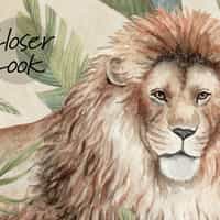 Kids Safari Animals Jungle Scene Wallpaper Mural 5