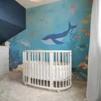 Kids Underwater Animals and Coral Reef Wallpaper Mural 2