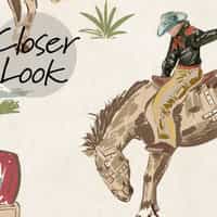 Western Cowboy Horses Adventure Wallpaper Mural 5