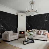Luxury Dark Marble Effect Wallpaper Mural 4