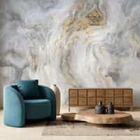 Enchanted Abstract Marble Design Wallpaper Mural 4