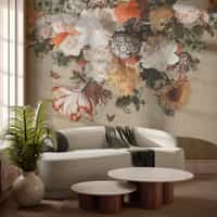 Enchanted Dutch Floral Bouquet Wallpaper Mural 1