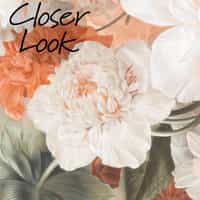 Enchanted Dutch Floral Bouquet Wallpaper Mural 5