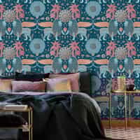 Mystical Winged Lions Wallpaper Mural 3