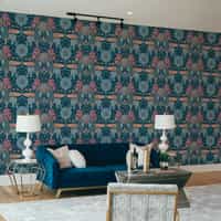 Mystical Winged Lions Wallpaper Mural 4
