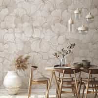 Modern Gingko Leaf Wallpaper Mural 2