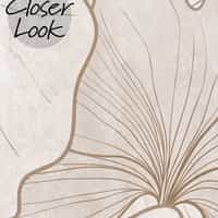 Modern Gingko Leaf Wallpaper Mural 5