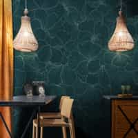 Modern Gingko Leaf Wallpaper Mural 1