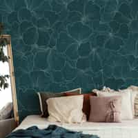 Modern Gingko Leaf Wallpaper Mural 5