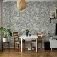 Classic Botanical Floral Foliage Wallpaper Mural 6