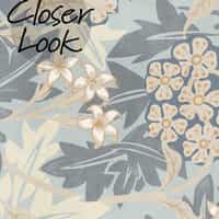 Classic Botanical Floral Foliage Wallpaper Mural 7