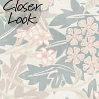 Kids Soft Pastel Botanical Wallpaper Mural 3