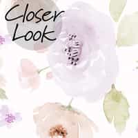 Kids Romantic Watercolor Floral Wallpaper Mural 7